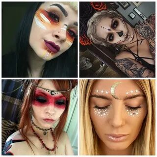 Voodoo Priestess Makeup Ideas. I absolutely LOVE all of thes