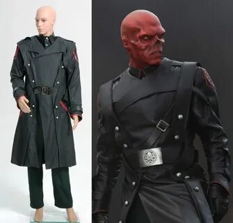 Captain America Red Skull Cosplay Costume Captain america co