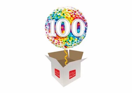 Library of 100th birthday balloons image library stock png f