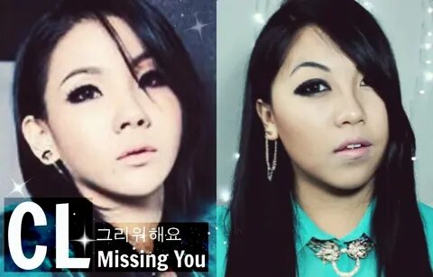 2NE1 'Missing You' (그리워해요) CL Makeup Inspired - YouTube