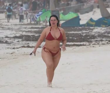 Chiquis Riviera - In a bikini in Tulum GotCeleb