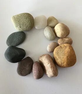 HD wallpaper: Stones, Pebbles, Color, Colored, Beach, circle