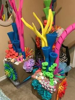 pool noodle coral decor, 2019 Doğum günü, Anaokulu öncesi et