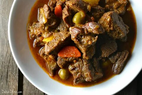 Carne Guisada (Puerto Rican Beef Stew) Recipe Puerto rican b