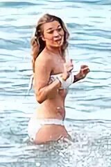 LeAnn Rimes Rocks White Bikini on Super Bowl Sunday! Bikini,