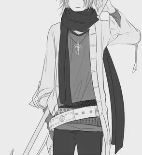 Anime Guy With Scarf - AIA