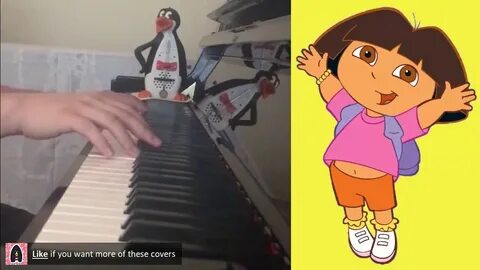 Dora The Explorer Theme Song (Piano Cover by Amosdoll) - You