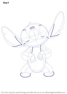 Learn How to Draw Stitch from Lilo and Stitch (Lilo & Stitch