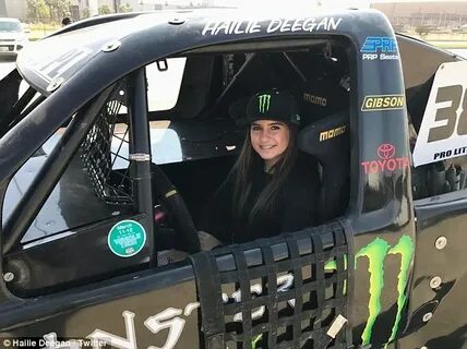 Hailie Deegan becomes first female to win NASCAR K&N Pro Ser