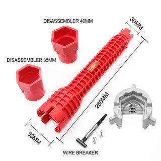 Бассейн гаечный ключ сантехника инструмент для кран раковина