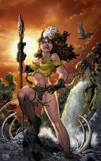 Rogue in Savage Land//Full Color/Jim Lee/ Comic Art Communit