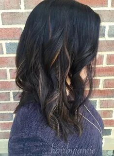 60 Hairstyles Featuring Dark Brown Hair with Highlights Blac
