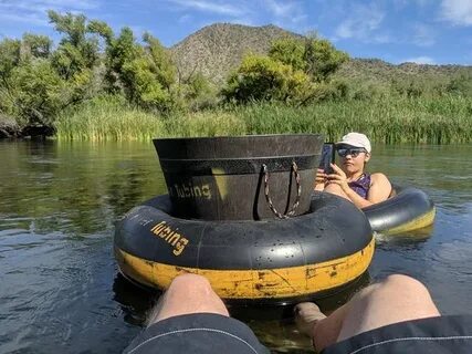 view of cooler to rent - Picture of Salt River Tubing, Mesa 
