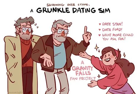 Swooning Over Stans: A Grunkle Dating Sim - Ever watch Gravi