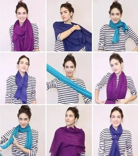 You'll Never Run Out of Solutions for How to Tie a Scarf wit