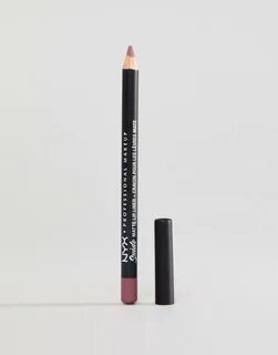 Бархатистый карандаш для губ nyx professional makeup-бежевый