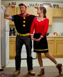 Popeye and Olive Oyl - Halloween Costume Contest at Costume-