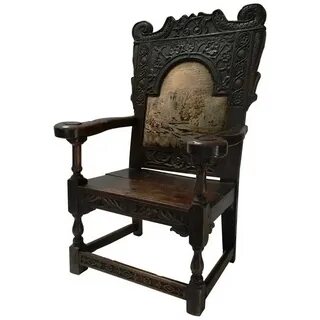 17th Century English Jacobean Arm Chair at 1stDibs