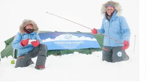 North Pole Trek Takes March For Science To The Extreme HuffP