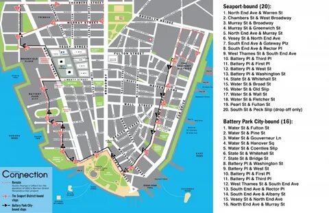 Downtown Alliance free shuttle bus map Route, Bus map, Downt