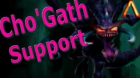 Cho'Gath Support - Full Game Commentary - YouTube