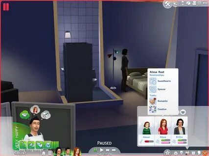 Sims 4 Polygamy/Multiple marriages + Inteen Lostaccount's Bl