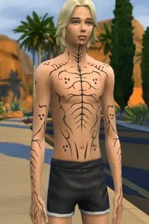 ModTheSims - Fenris' Body Paint Sims 4 clothing, Sims 4, Sim