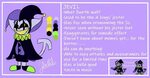 Jevil Ref + Info Sheet by PlushieGoo Undertale, Character sh
