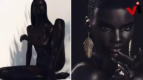 Gorgeous Black Model 'Shudu' Becomes Insta-Famous, Causes Ou