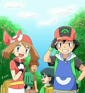 Ash y sus amigos de Hoenn Pokemon, Pokemon characters, 3ds p
