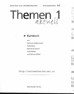 Themen Aktuell 1 - Kursbuch1 Bücher, Deutsch als fremdsprach