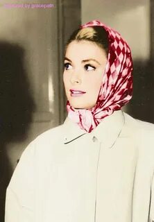 Grace kelly, Fashion illustration vintage, Head scarf tying