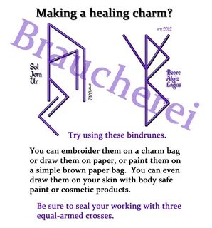 Magick Notes - Healing Bind Runes - Silver RavenWolf