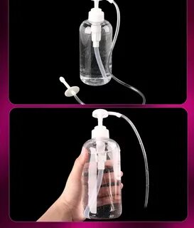 300ml 600ml Medical Anus Enema Washer Girls Vaginal Anal Dou