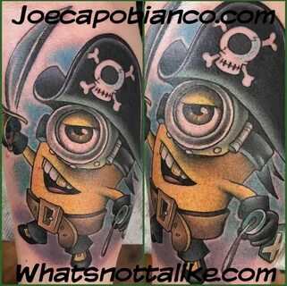 Pirate Minion by Joe Capobianco of Hope Gallery Tattoo (New 