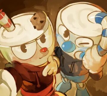 Xiao Tong 🦋 CTC в Твиттере: "red mugman and blue cuphead are