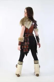 female leather armor by Lagueuse on deviantart Viking costum