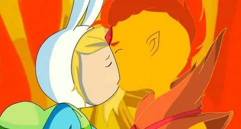 First kiss - Burning low Fionna/f-prince by NarukoMegpoid51.