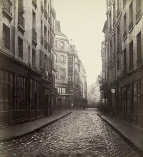 Rue Gozlin, c. 1867 Vergue