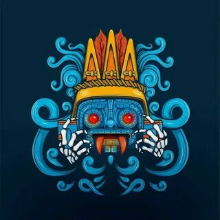 #tlaloc #mexico #dead #adobeillustrator #gods #illustration 