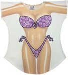 Popular overseas L.A. Imprints Sparkle Bikini #15 Cover-Up T