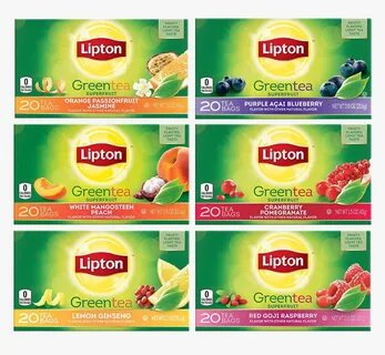 Lipton Green Tea Flavours, HD Png Download - kindpng