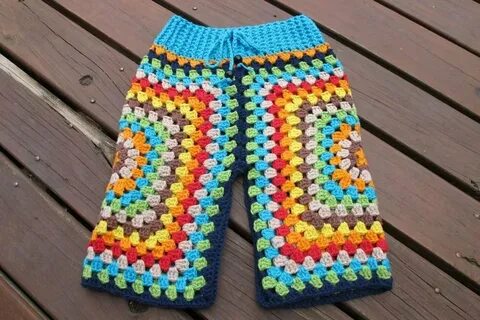 "Lunar Pants - Crochet funky Lunaress original toddler baby 