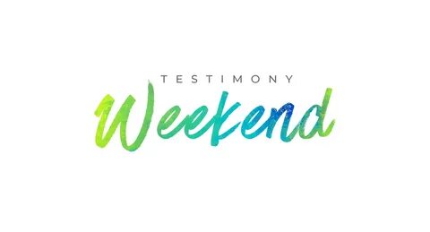 TESTIMONY WEEKEND TEXT copy - Redeemer Church