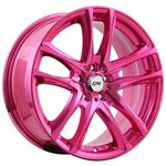Pink Chrome #Metallic #Chrome Pink rims, Chrome rims, Pink c