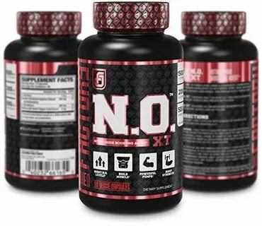 N.O. XT Nitric Oxide Supplement - Extra Strength NO Booster 