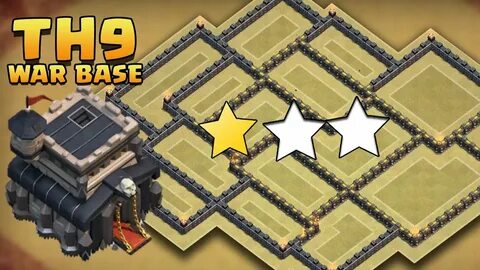 Clash Of Clans - "EPIC!" TH9 ANTI 3 STAR WAR BASE! / CoC TOW