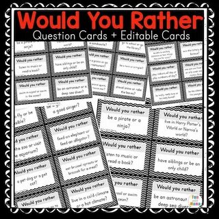 150 Would You Rather Questions For Kids+ Printable - Fun wit