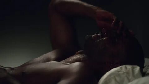 ausCAPS: Ricky Whittle shirtless in American Gods 1-02 "The 