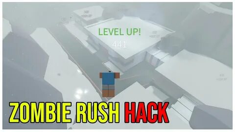ROBLOX ZOMBIE RUSH HACK GET LEVEL 1000 IN 10 MINUTES! KILL A